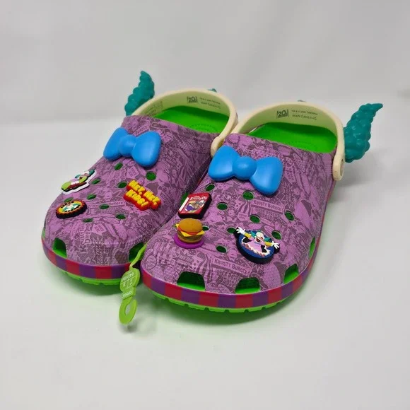 Crocs Krusty x The Simpsons Krusty the Clown‎ Unisex Classic Clog Men\'s Size 11 Crocs The Simpsons Krusty The Clown Classic Clog Men 11 NWT  main image 4